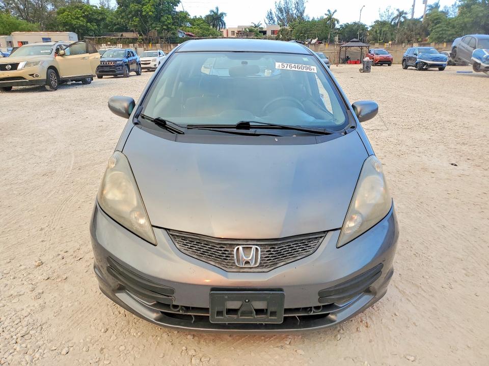 2013 Honda Fit VIN JHMGE8H35DC021104 COPART salvage auction — SIDE, Fl - Cert Of Title Slvg Rebuildable, sold $1,550 on 2026-07-14 (photo 5)