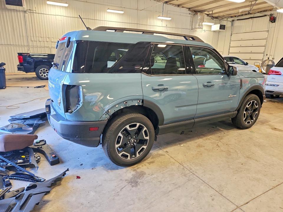 2023 Ford Bronco VIN 3FMCR9C66PRD68938 COPART salvage auction — SIDE, Mn - Cert Of Title-Salvage, sold $7,700 on 2026-07-30 (photo 3)