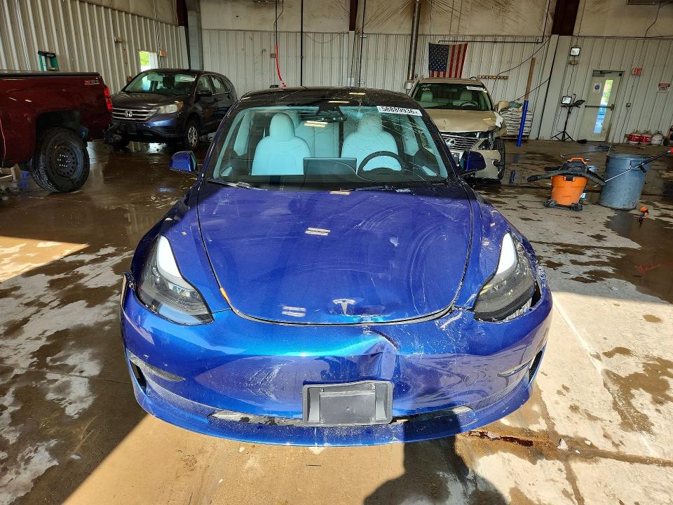 2023 Tesla Model 3 VIN 5YJ3E1EB8PF632030 COPART salvage auction — FRONT END, Wi - Cert Of Title-Salvage Vehicle, sold $6,900 on 2026-07-13 (photo 5)