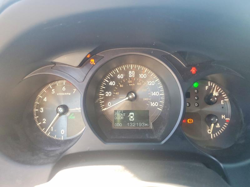 2006 Lexus Gs 430 VIN JTHBN96S865012334 COPART salvage auction — FRONT END, Nv - Salvage Title, sold $975 on 2026-07-07 (photo 9)