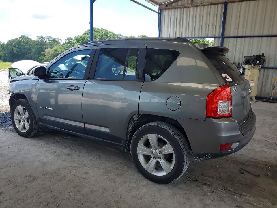 2012 Jeep Compass VIN 1C4NJCBA8CD634518 COPART salvage auction — FRONT END, Ga - Cert Of Title-Salvage, sold $1,050 on 2026-07-09 (photo 2)