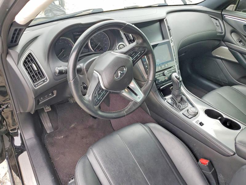 2018 Infiniti Q60 VIN JN1CV7EK7JM200548 COPART salvage auction — FRONT END, GA - CERT OF TITLE-SALVAGE (P), sold $3,250 on 2026-07-06 (photo 8)