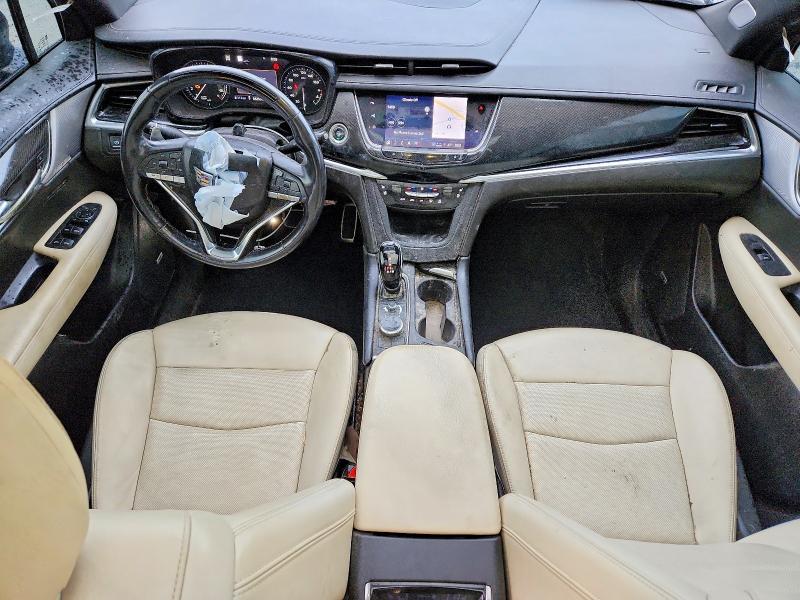 2023 Cadillac Xt6 VIN 1GYKPGRS1PZ176962 COPART salvage auction — FRONT END, Ne - Cert Of Title-Salvage, sold $10,700 on 2026-07-07 (photo 8)