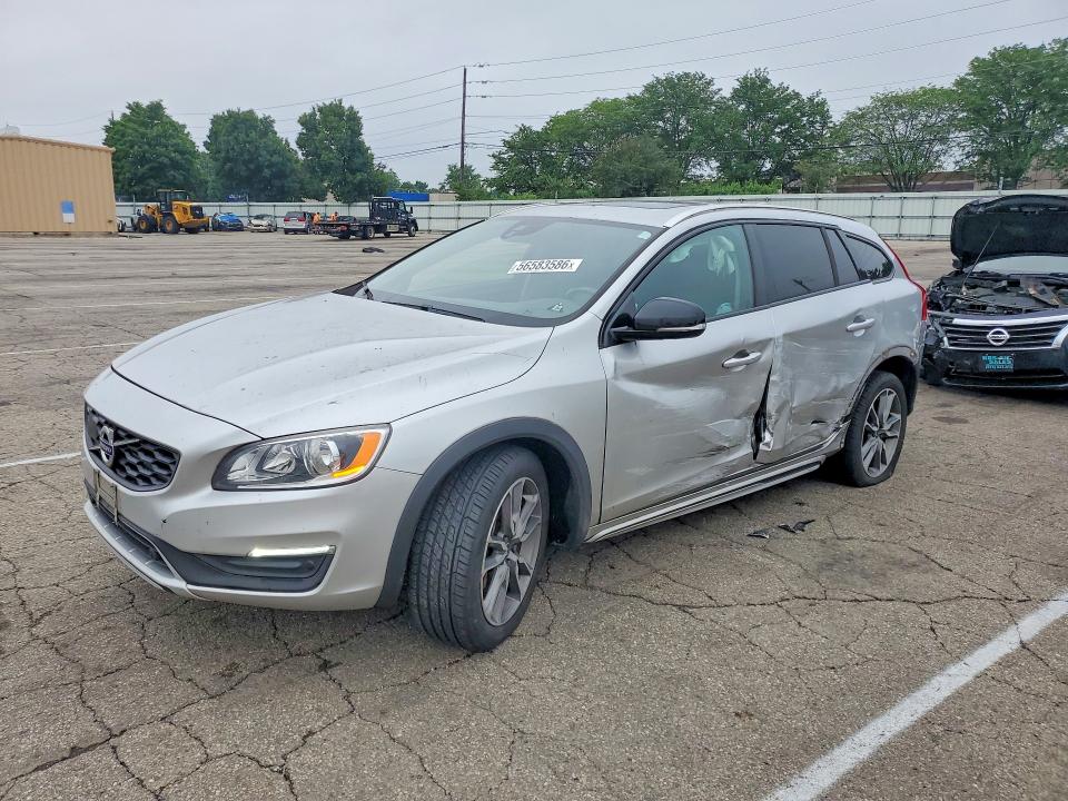 2018 Volvo V60 VIN YV440MWK6J2052396 COPART salvage auction — SIDE, Oh - Cert Of Title-Salvage, sold $3,600 on 2026-07-08 (photo 1)