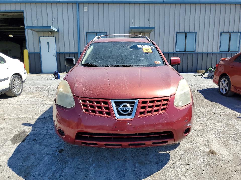 2008 Nissan Rogue sport VIN JN8AS58V78W123271 COPART salvage auction — SIDE, PA - CERTIFICATE OF SALVAGE, sold $350 on 2026-07-10 (photo 5)