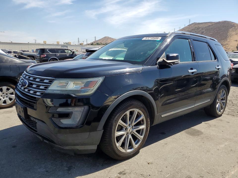 2017 Ford Explorer VIN 1FM5K7F83HGB81521 COPART salvage auction — MINOR DENT/SCRATCHES, Ca - Dis/Dlr/Exp Only Clean Title (P), sold $2,600 on 2026-07-09 (photo 1)