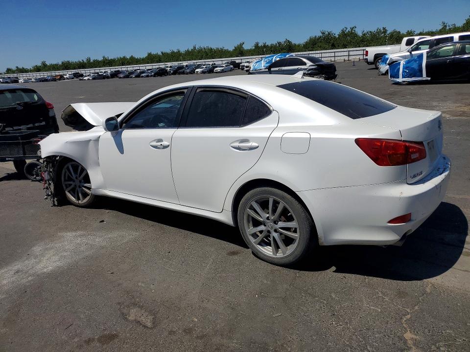 2008 Lexus Is 250 VIN JTHBK262X85057746 COPART salvage auction — FRONT END, CA - SALVAGE CERTIFICATE, sold $200 on 2026-07-13 (photo 2)