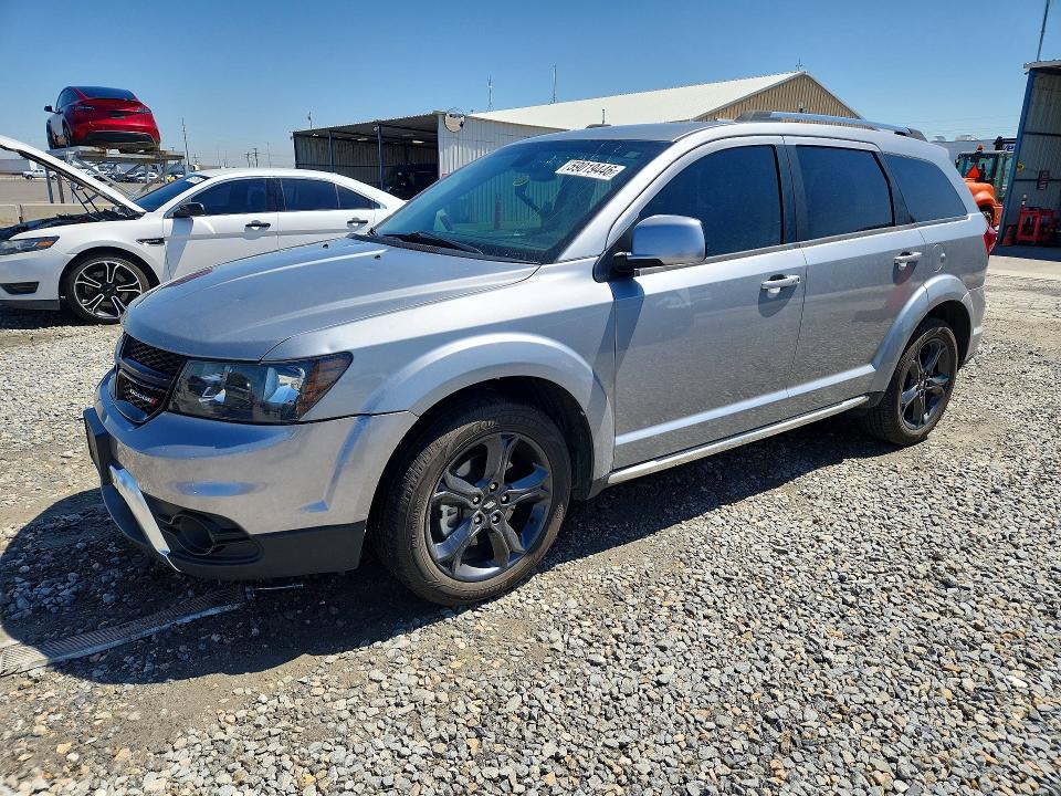 2019 Dodge Journey VIN 3C4PDDGG6KT739120 COPART salvage auction — HAIL, CO - CERTIFICATE OF TITLE, sold $7,700 on 2026-07-28 (photo 1)