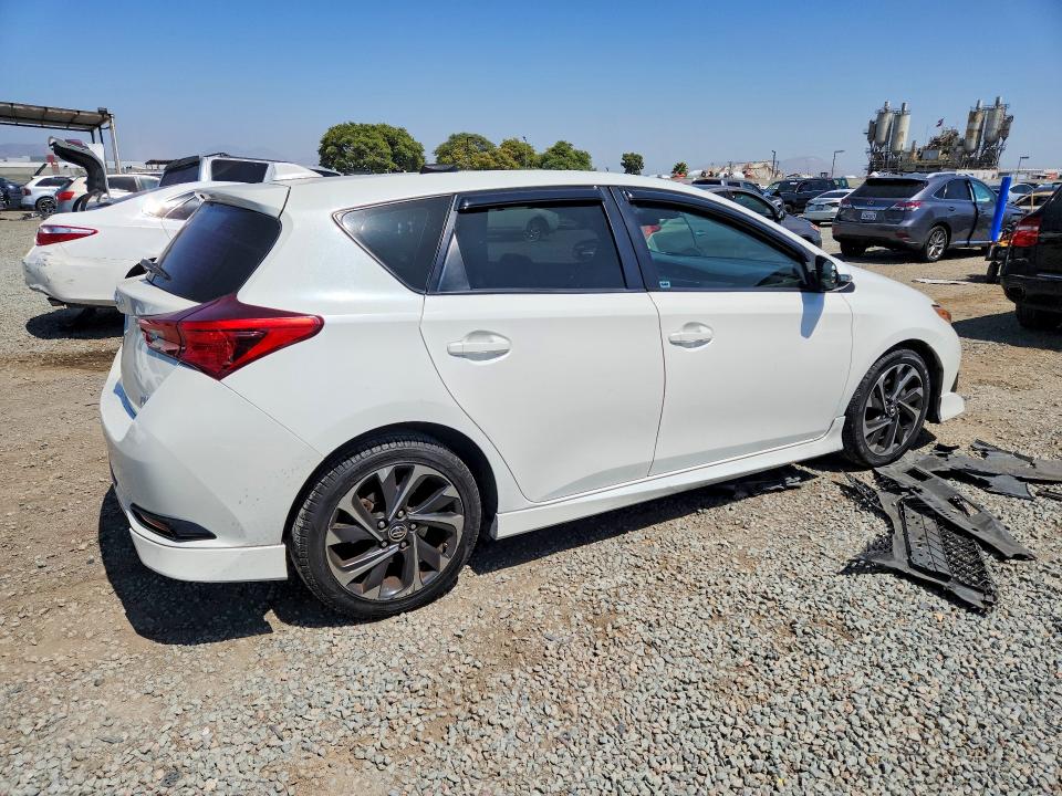 2017 Toyota Corolla VIN JTNKARJEXHJ529980 COPART salvage auction — REAR END, CA - SALVAGE CERTIFICATE, sold $3,050 on 2026-07-10 (photo 3)