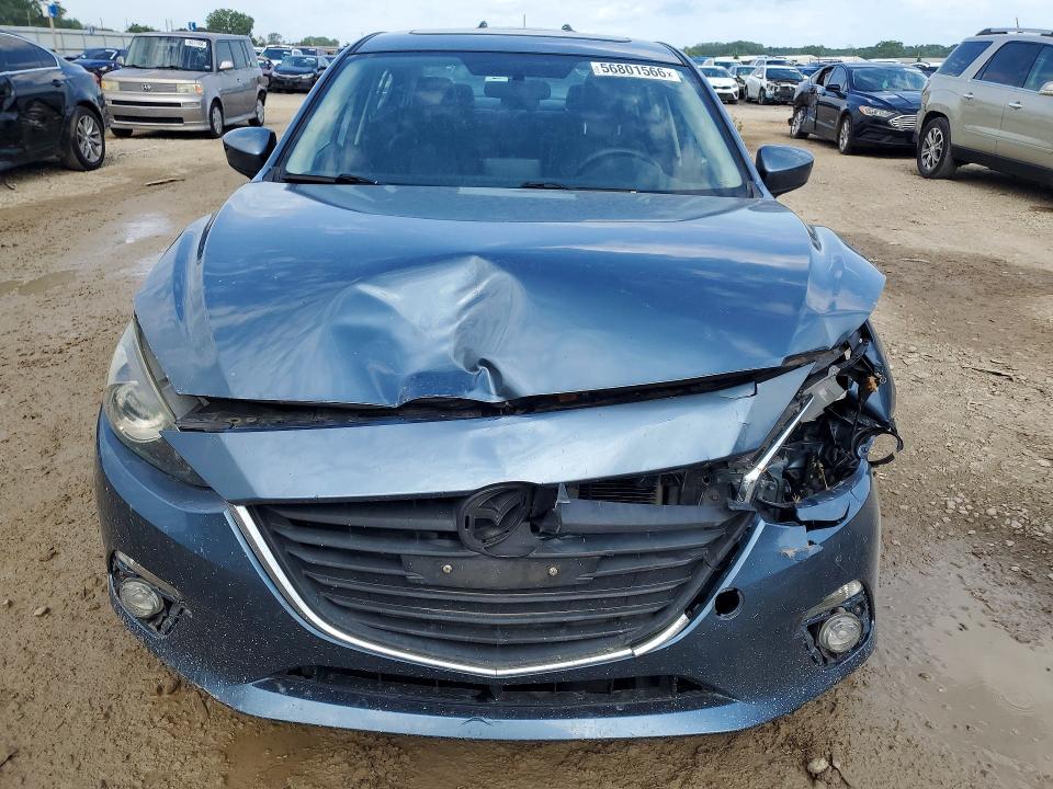 2014 Mazda 3 VIN JM1BM1W75E1179712 COPART salvage auction — FRONT END, Ks - Cert Of Title-Salvage, sold $1,150 on 2026-07-07 (photo 5)