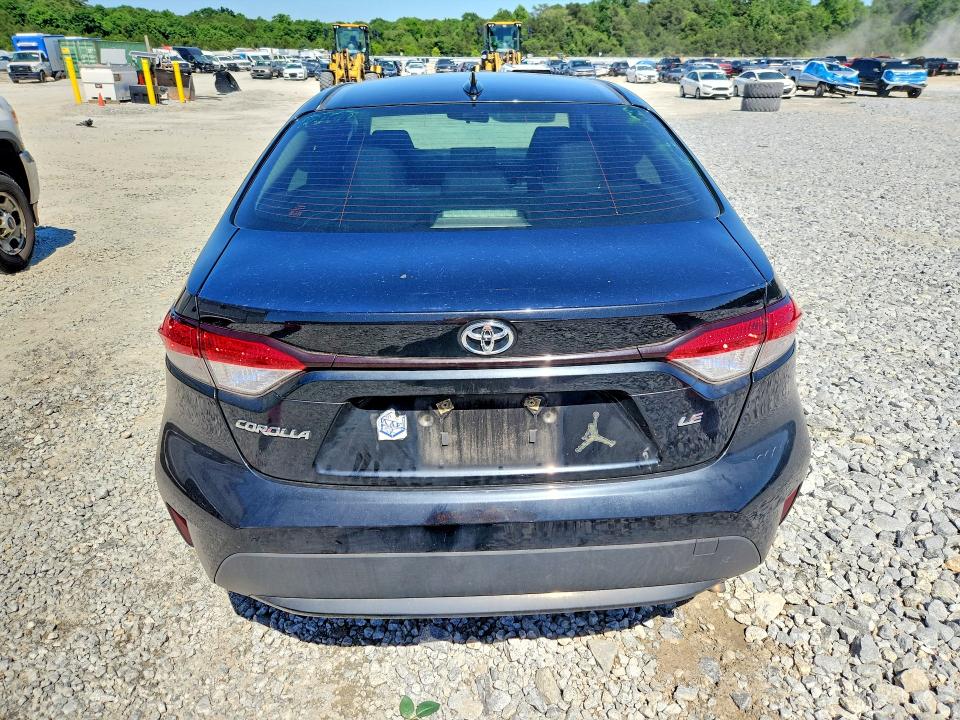 2021 Toyota Corolla VIN JTDEPMAE7MJ149038 COPART salvage auction — REAR END, Ga - Cert Of Title-Salvage, sold $3,800 on 2026-07-14 (photo 6)