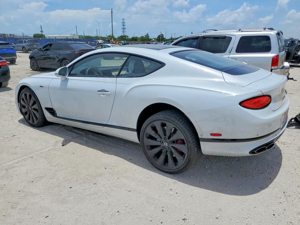 2024 Bentley Continental VIN SCBCG2ZG7RC015887 COPART salvage auction — FRONT END, Fl - Cert Of Title Slvg Rebuildable, sold $93,500 on 2026-07-08 (photo 2)