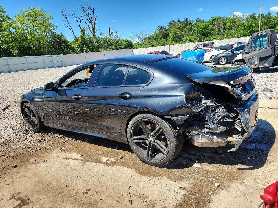 2015 BMW VIN WBA6B2C55FD799182 COPART salvage auction — REAR END, WI - JUNKED VEHICLE BILL OF SALE, sold $3,100 on 2026-08-03 (photo 2)