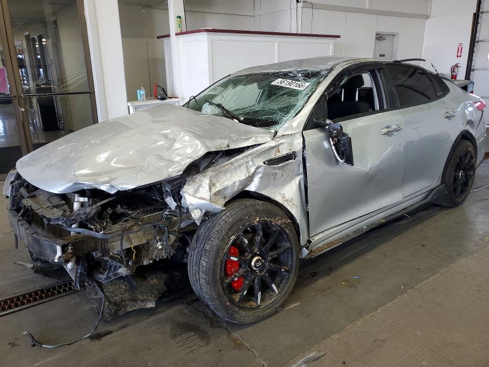 2020 Kia Optima VIN 5XXGT4L32LG408697 COPART salvage auction — ROLLOVER, Wa - Bill Of Sale-Parts Only, sold $1,100 on 2026-07-17 (photo 1)