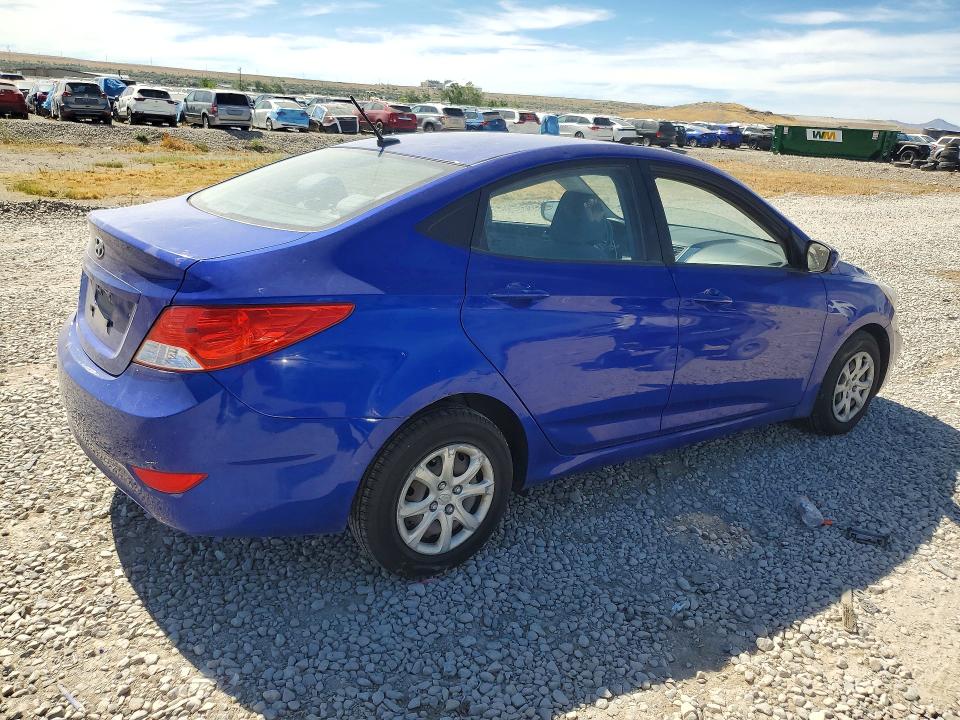2014 Hyundai VIN KMHCT4AE1EU685627 COPART salvage auction — MINOR DENT/SCRATCHES, Ut - Cert Of Title-Rebuilt/Restored, sold $950 on 2026-07-07 (photo 3)