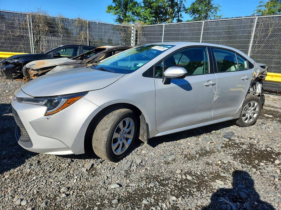 2021 Toyota Corolla VIN 5YFEPMAE8MP264596 COPART salvage auction — REAR END, Md - Cert Of Salvage > 75% Damage, sold $4,050 on 2026-07-31 (photo 1)