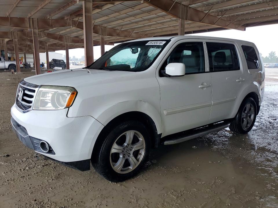 2014 Honda Pilot VIN 5FNYF3H54EB017881 — COPART salvage auction photo