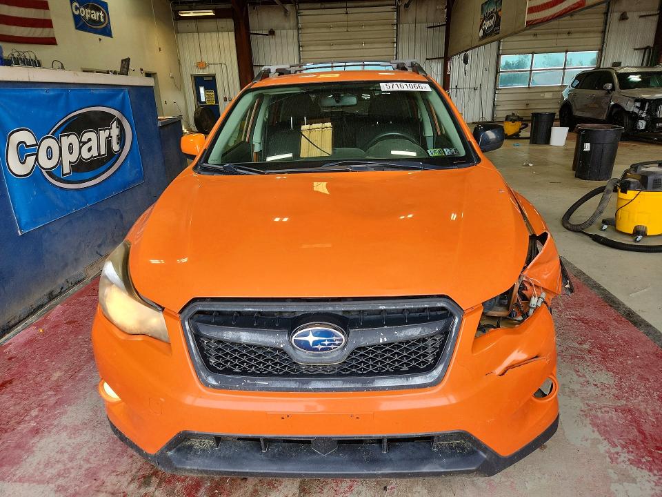 2013 Subaru Xv VIN JF2GPACC5D2828675 COPART salvage auction — FRONT END, Pa - Certificate Of Salvage, sold $725 on 2026-07-20 (photo 5)