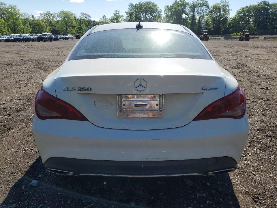 2018 Mercedes-benz Cla-klasse VIN WDDSJ4GB8JN606127 COPART salvage auction — FRONT END, Ct - Cert Of Title-Salvage, sold $2,200 on 2026-07-09 (photo 6)