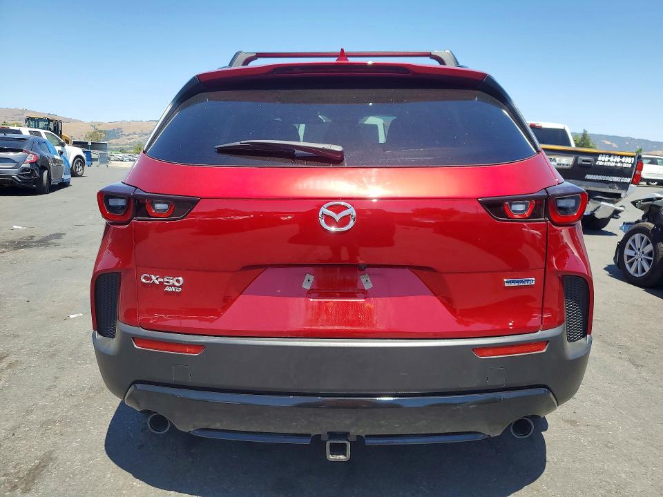 2025 Mazda Cx-50 VIN 7MMVAADW0SN138232 COPART salvage auction — SIDE, Ca - Salvage Certificate, sold $11,200 on 2026-08-25 (photo 6)