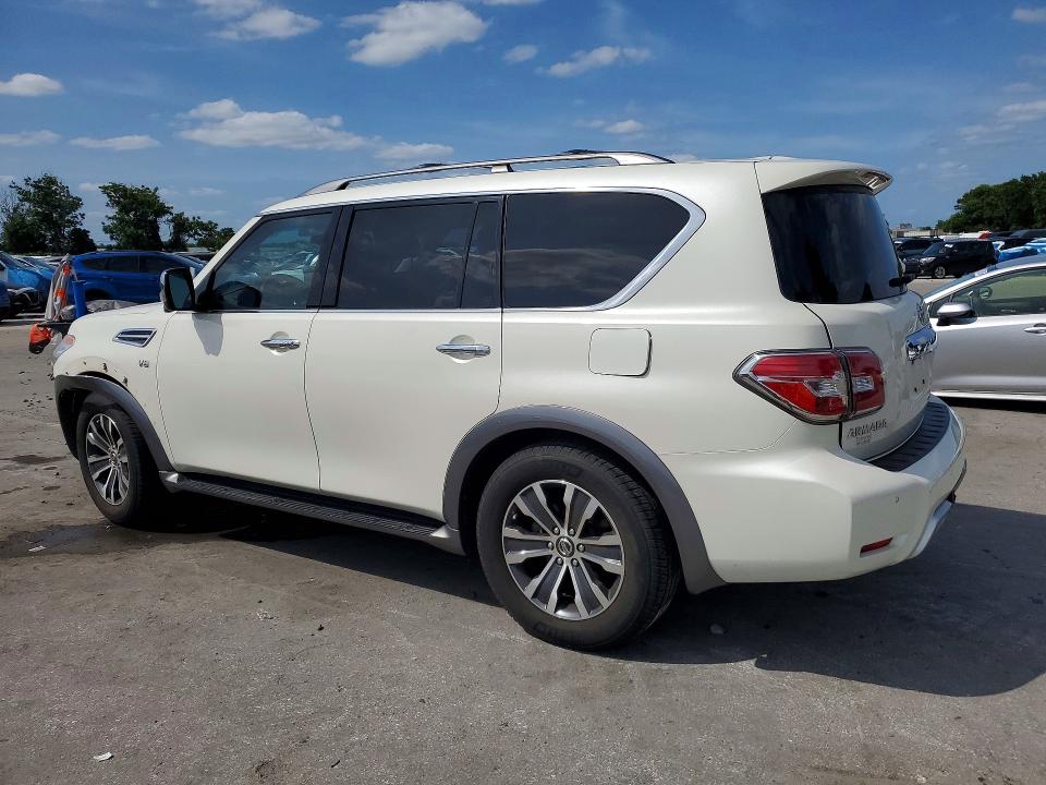 2017 Nissan Armada VIN JN8AY2ND5H9007607 COPART salvage auction — FRONT END, Fl - Cert Of Title Slvg Rebuildable, sold $5,200 on 2026-07-14 (photo 2)