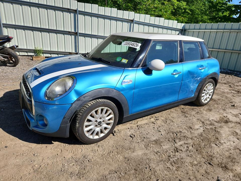 2015 Mini Cooper VIN WMWXU3C56F2B59159 COPART salvage auction — SIDE, Vt - Cert Of Title-Salvage Vehicle, sold $1,100 on 2026-08-10 (photo 1)