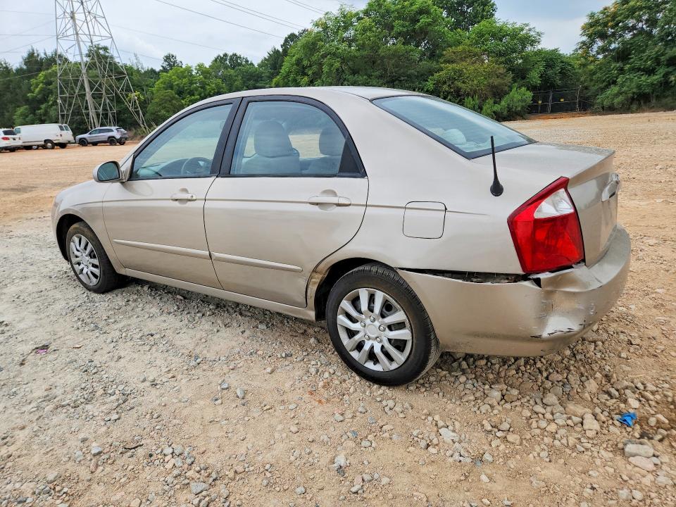 2005 Kia Spectra VIN KNAFE121X55080003 COPART salvage auction — REAR END, Nc - Salvage Certificate Of Title, sold $275 on 2026-07-20 (photo 2)