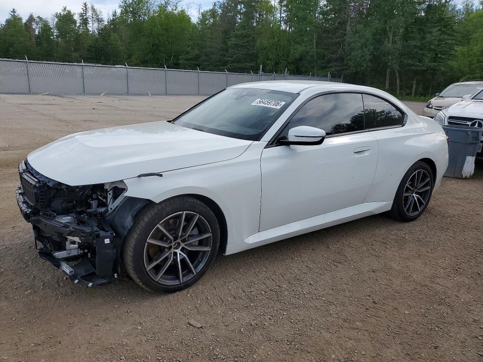 2023 BMW 2er VIN 3MW33CM03P8D24735 COPART salvage auction — FRONT END, On - Permit No Brand - Unfit, sold $15,450 on 2026-07-02 (photo 1)