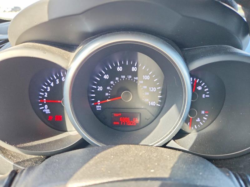 2013 Kia Soul VIN KNDJT2A64D7569571 COPART salvage auction — FRONT END, Ca - Salvage Certificate, sold $250 on 2026-07-21 (photo 9)