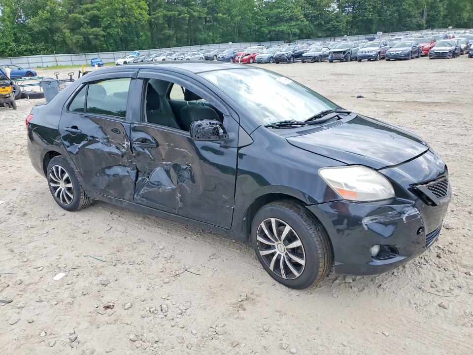 2012 Toyota Yaris VIN JTDBT4K35CL010802 COPART salvage auction — SIDE, Ma - Cert Of Title-Reconstrctd Coll, sold $525 on 2026-07-27 (photo 4)