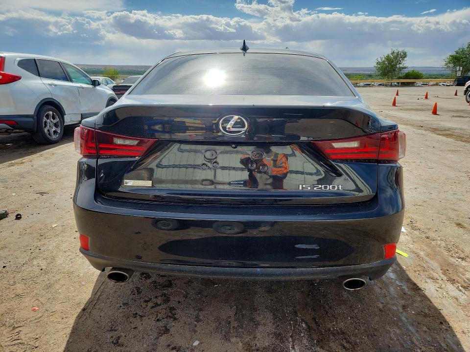 2016 Lexus Is VIN JTHBA1D20G5033146 COPART salvage auction — FRONT END, Nm - Cert Of Title-Salvage, sold $4,150 on 2026-07-30 (photo 6)
