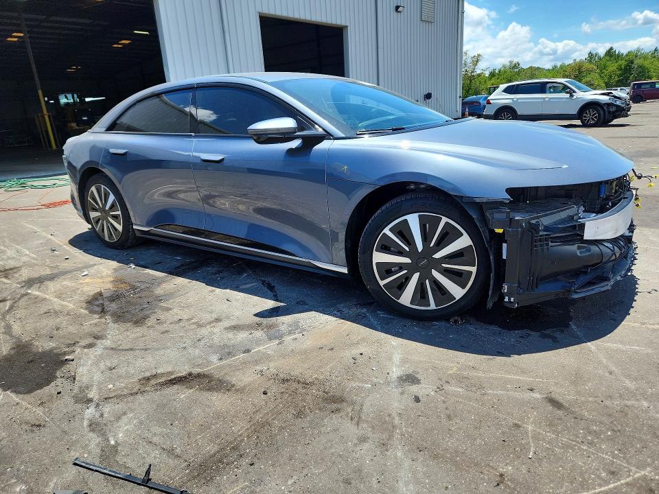 2023 Lucid Air VIN 50EA1PFA1PA009350 COPART salvage auction — FRONT END, FL - CERT OF TITLE SLVG REBUILDABLE, sold $4,550 on 2026-07-29 (photo 4)