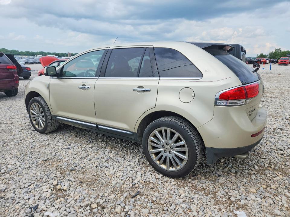 2011 Lincoln Mkx VIN 2LMDJ6JK4BBJ16868 COPART salvage auction — FRONT END, MI - CERTIFICATE OF TITLE, sold $525 on 2026-07-09 (photo 2)