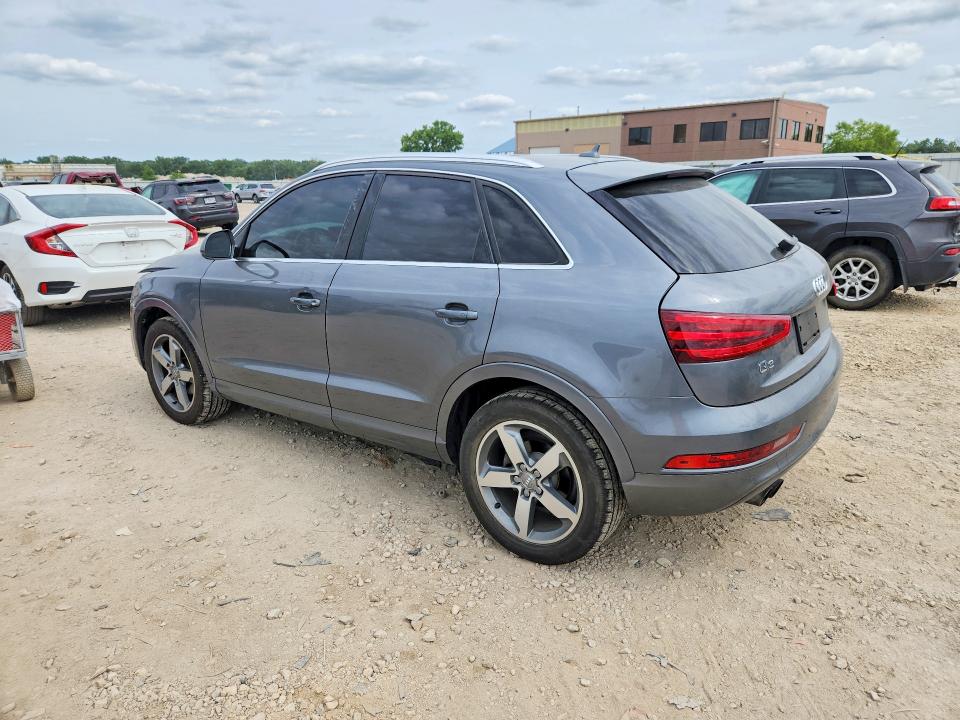 2015 Audi Q3 VIN WA1BFCFSXFR005948 COPART salvage auction — FRONT END, MO - SALVAGE CERTIFICATE OF TITLE, sold $1,200 on 2026-07-28 (photo 2)