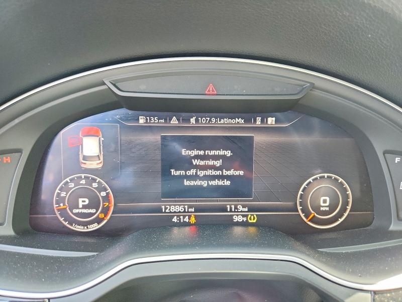 2017 Audi Q7 VIN WA1LAAF7XHD034739 COPART salvage auction — NORMAL WEAR, Tx - Certificate Of Title, sold $7,600 on 2026-07-13 (photo 9)