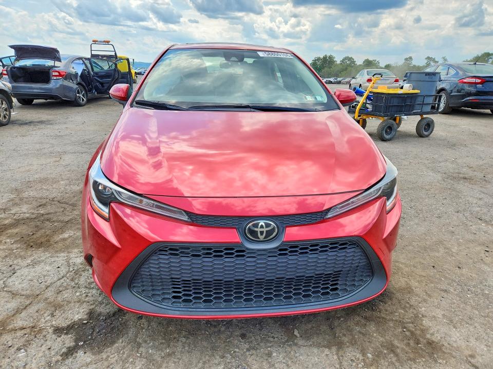 2020 Toyota Corolla VIN JTDHPRAE2LJ002022 COPART salvage auction — SIDE, Pa - Certificate Of Salvage, sold $4,100 on 2026-07-31 (photo 5)