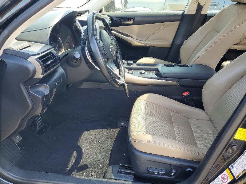 2017 Lexus Is VIN JTHBA1D20H5046433 COPART salvage auction — REAR END, Ca - Salvage Certificate, sold $2,150 on 2026-07-06 (photo 7)