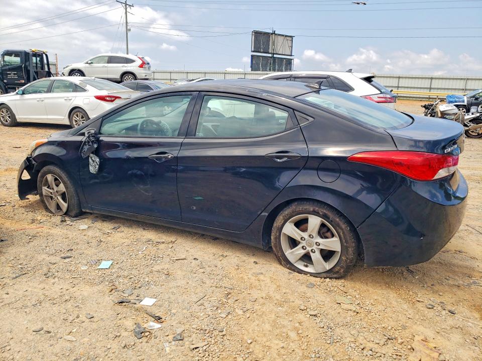 2013 Hyundai Elantra VIN KMHDH4AE2DU656481 COPART salvage auction — FRONT END, Va - Cert Of Title - Salvage, sold $325 on 2026-07-24 (photo 2)