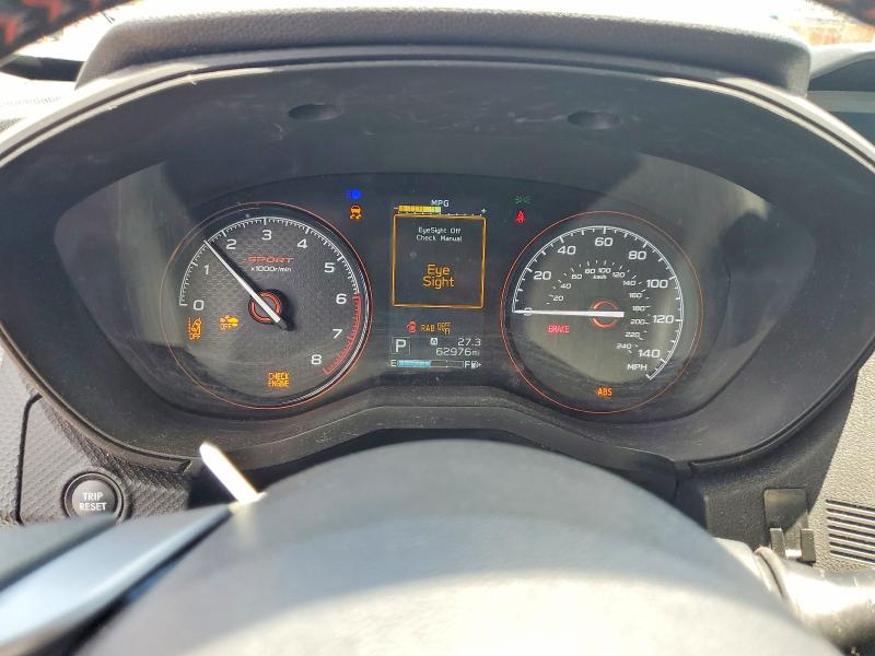 2019 Subaru Forester VIN JF2SKAKC8KH507878 COPART salvage auction — REAR END, HI - BILL OF SALE - PARTS ONLY, sold $3,050 on 2026-07-27 (photo 9)