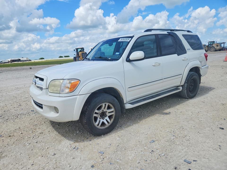 2006 Toyota Sequoia VIN 5TDZT34A36S269702 COPART salvage auction — NORMAL WEAR, Tx - Certificate Of Title, sold $1,200 on 2026-07-09 (photo 1)