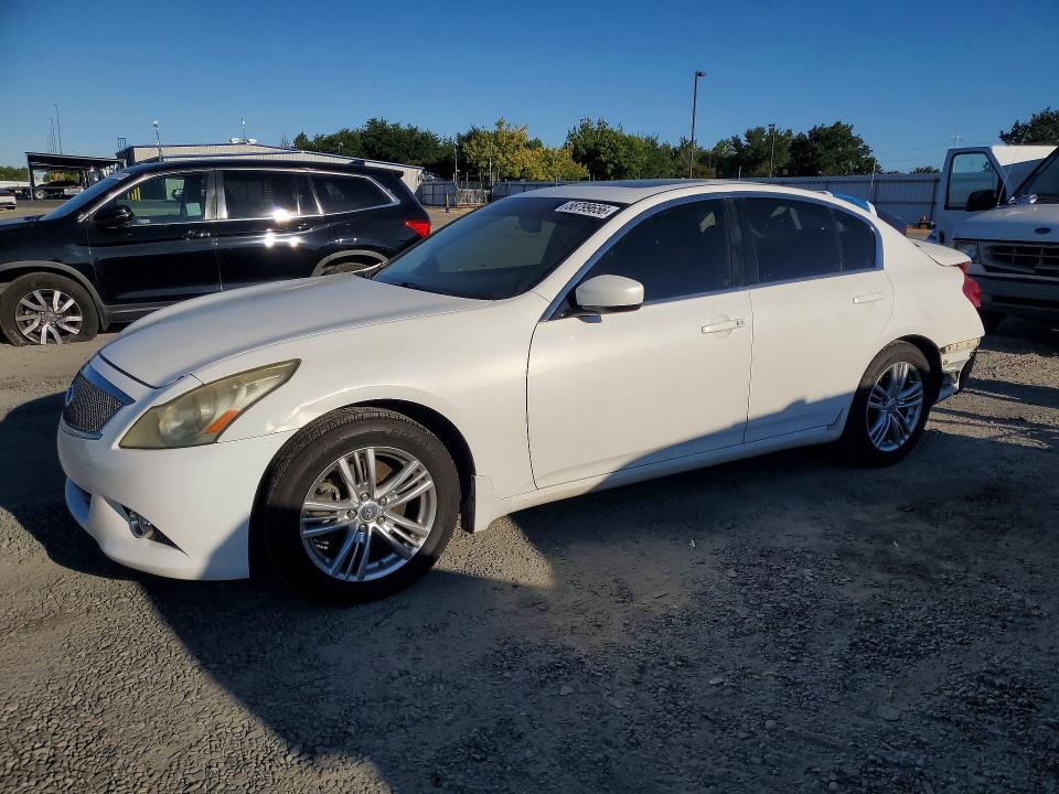 2012 Infiniti VIN JN1CV6AP6CM620218 COPART salvage auction — REAR END, Ca - Salvage Certificate, sold $800 on 2026-07-02 (photo 1)