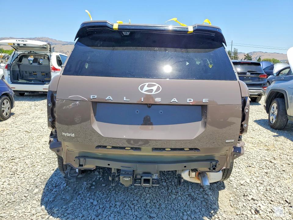 2026 Hyundai Palisade VIN KM8RMESA6TU042891 COPART salvage auction — ALL OVER, CA - SALVAGE CERTIFICATE, sold $21,100 on 2026-09-22 (photo 6)