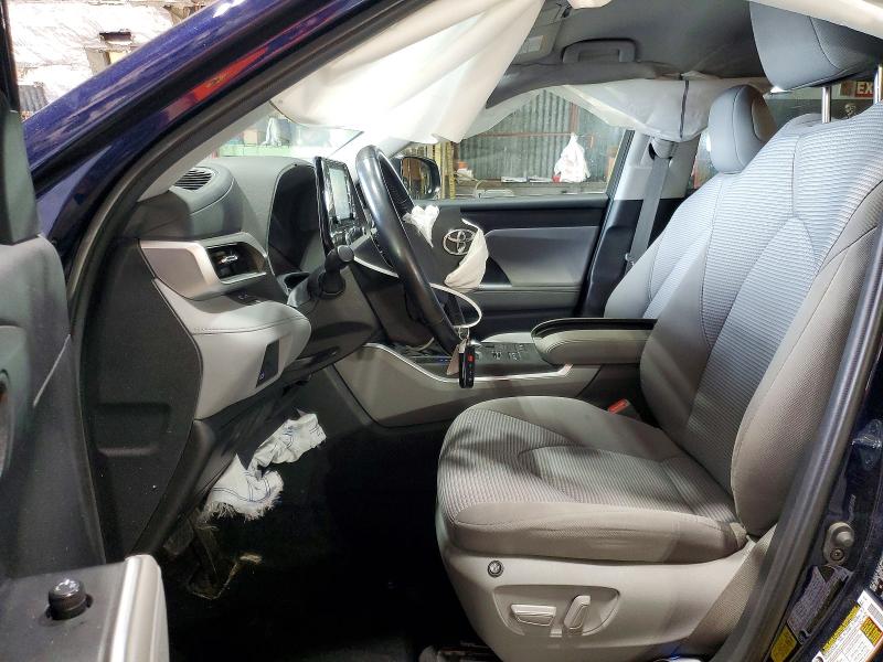 2021 Toyota VIN 5TDBZRBH1MS072799 COPART salvage auction — FRONT END, Ny - Mv-907A Salvage Certificate, sold $5,300 on 2026-07-22 (photo 7)