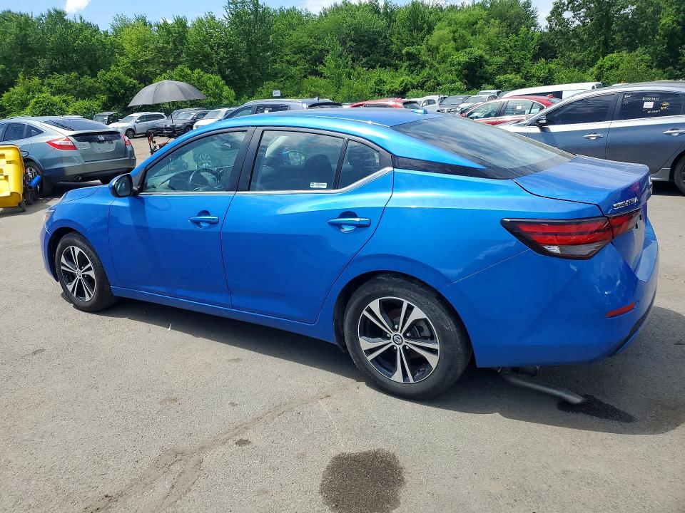 2022 Nissan Sentra VIN 3N1AB8CV2NY288818 COPART salvage auction — REAR END, Va - Certificate Of Title, sold $5,200 on 2026-07-03 (photo 2)