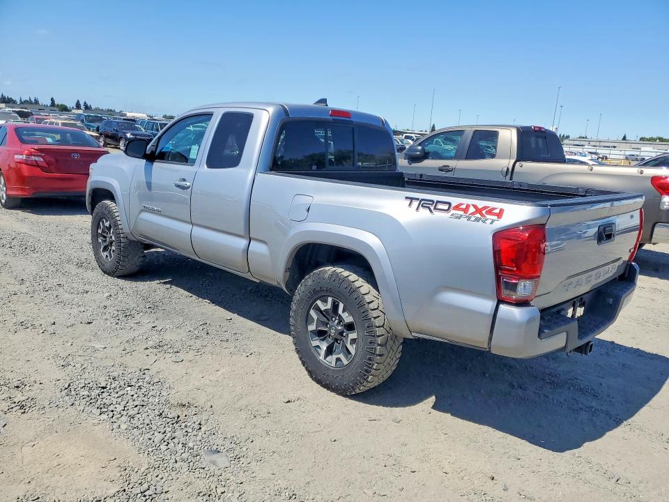 2017 Toyota Tacoma VIN 5TFSZ5AN5HX099357 COPART salvage auction — ROOF, CA - SALVAGE CERTIFICATE, sold $6,200 on 2026-07-21 (photo 2)