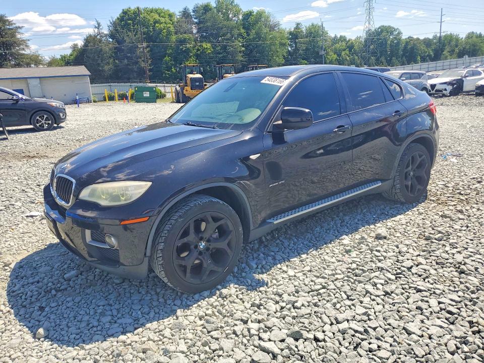2014 BMW X6 VIN 5UXFG2C55E0C45507 COPART salvage auction — SIDE, Nc - Salvage Certificate Of Title, sold $625 on 2026-07-29 (photo 1)