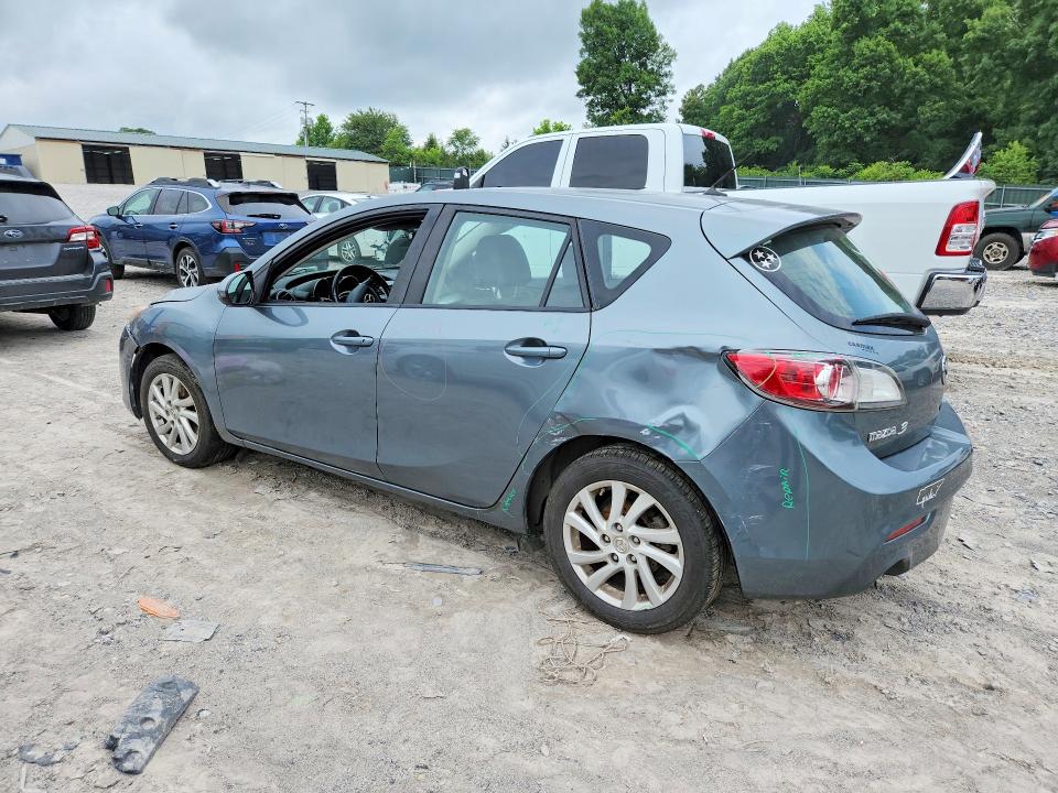2012 Mazda 3 VIN JM1BL1M79C1665040 COPART salvage auction — SIDE, Tn - Salvage Certificate, sold $1,500 on 2026-07-07 (photo 2)