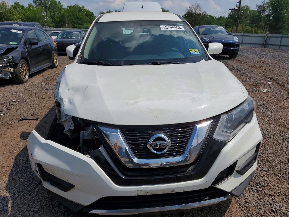 2017 Nissan Rogue VIN KNMAT2MV5HP510263 COPART salvage auction — FRONT END, Nj - Cert Of Title-Salvage, sold $375 on 2026-07-28 (photo 5)