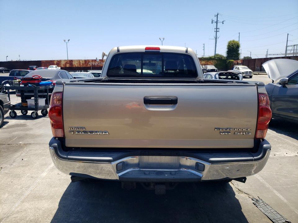 2005 Toyota Tacoma VIN 5TETU62N35Z108200 COPART salvage auction — FRONT END, Ca - Salvage Certificate, sold $3,450 on 2026-07-06 (photo 6)