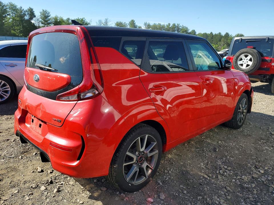 2020 Kia Soul VIN KNDJ63AUXL7058716 COPART salvage auction — FRONT END, Md - Cert Of Salvage > 75% Damage, sold $1,950 on 2026-07-27 (photo 3)